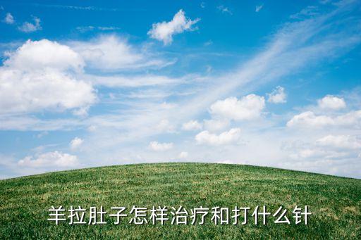 羊拉肚子怎样治疗和打什么针