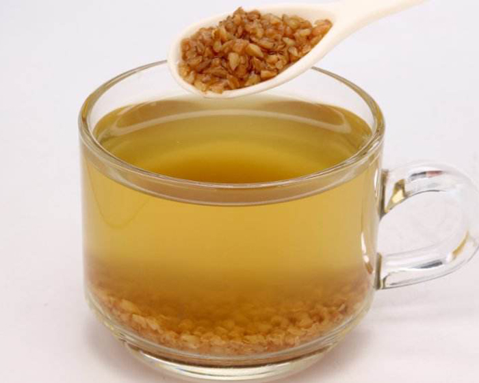 富硒荞子茶。