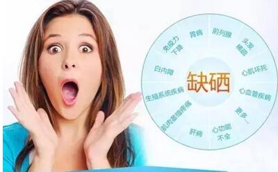 各种疾病补硒量
