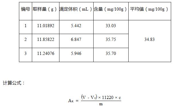富硒大米含量表