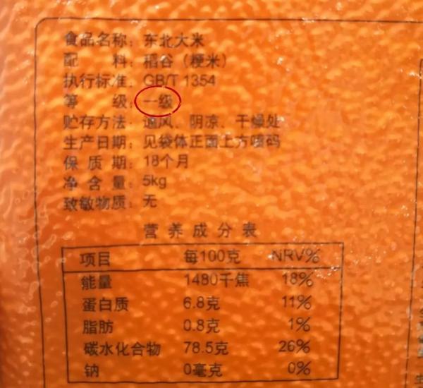 买大米时，不管什么牌子，只要包装袋上没这一行字，别买~