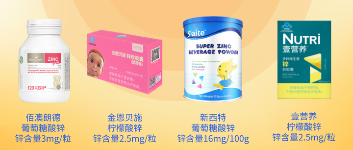 补锌的药有哪些