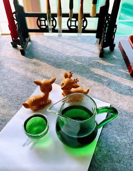 天然手工炒制富硒茶