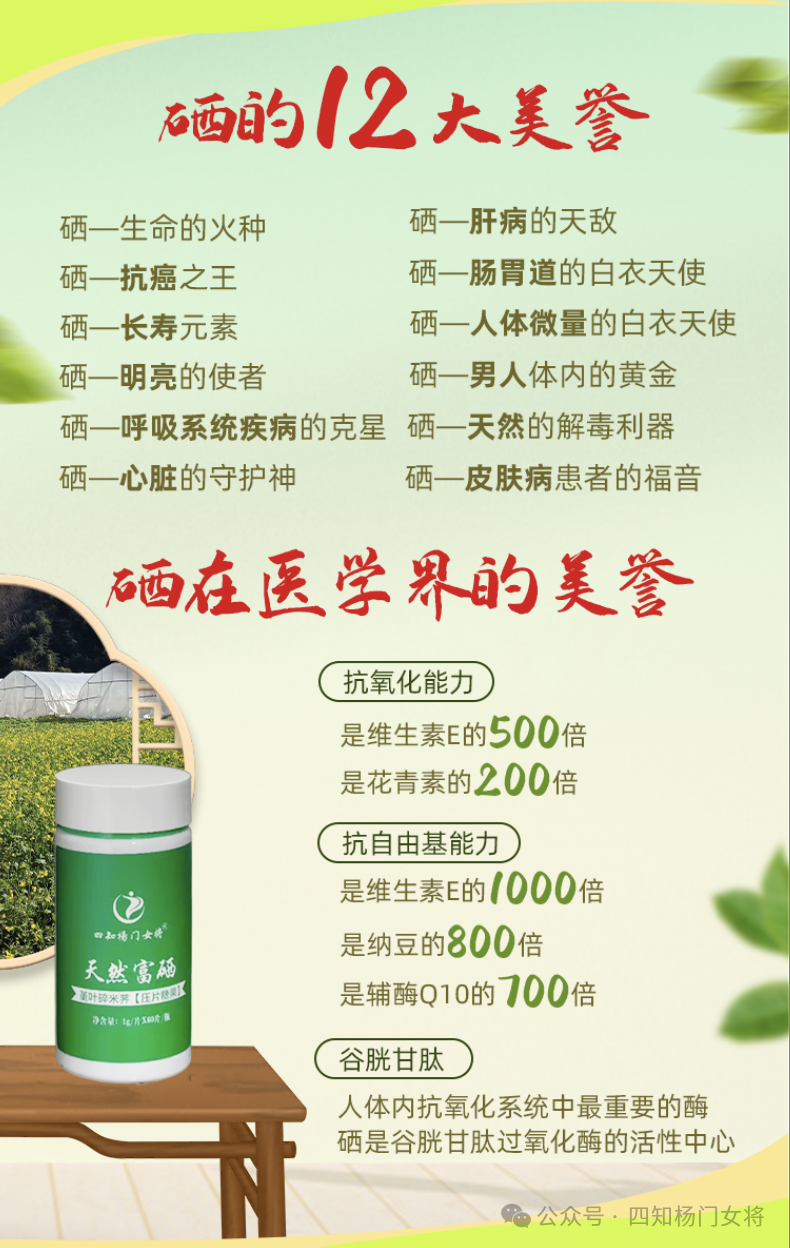 什么是科学补硒法的标准