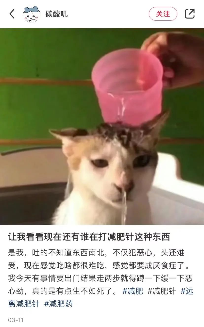 正常人打司美格鲁肽减肥治疗效果