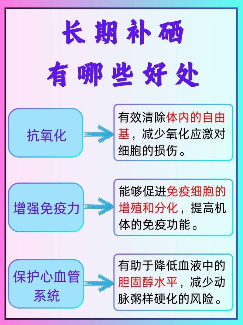 硒在人体中的作用