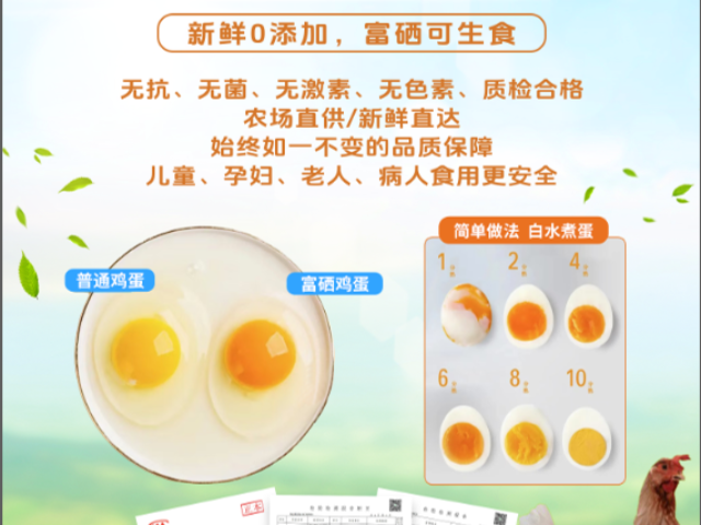 不含沙门氏菌榔头河富硒鸡蛋营养和好处,榔头河富硒鸡蛋