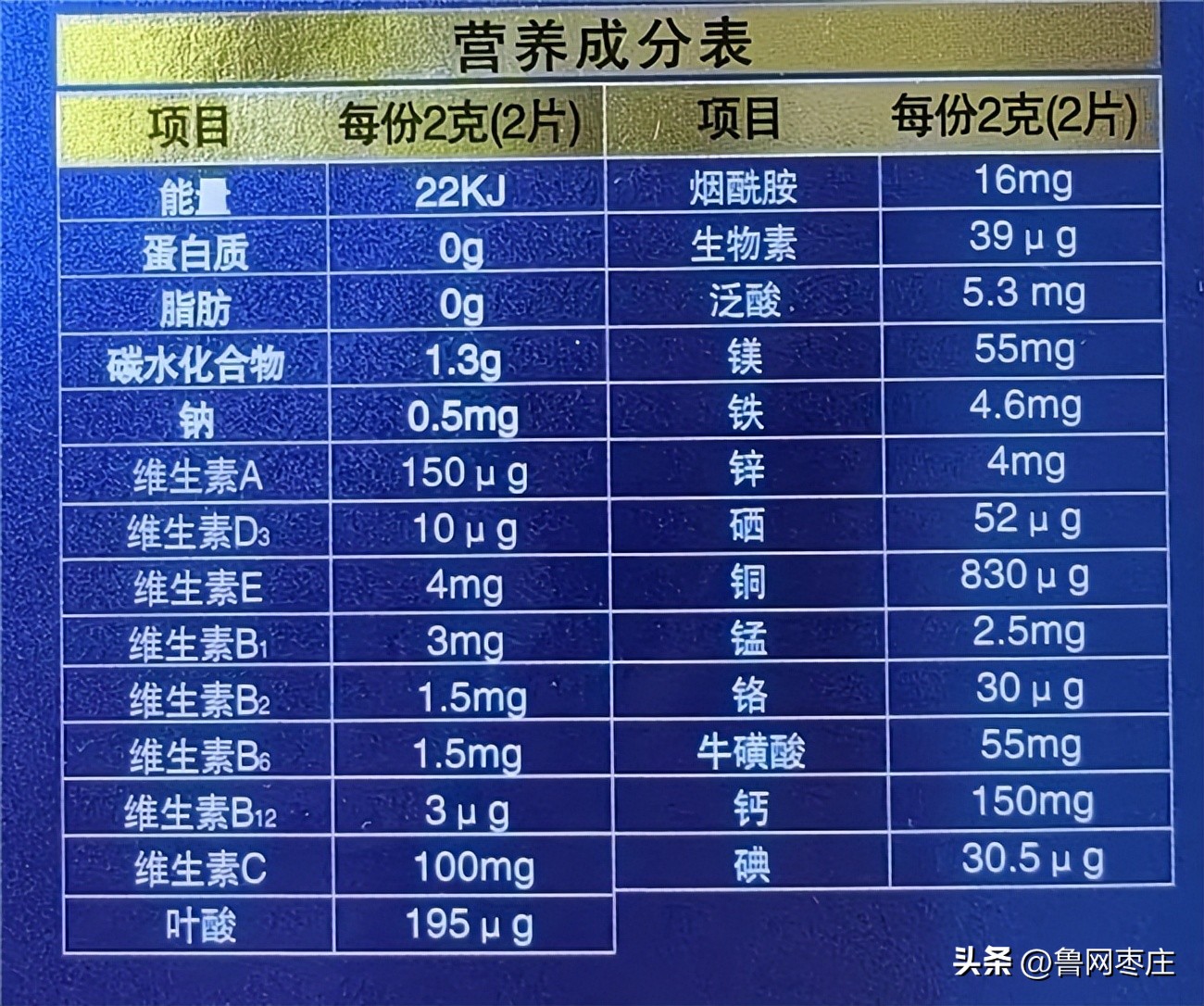 补硒补锌的药